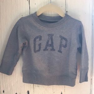 Gray Baby GAP sweatshirt
